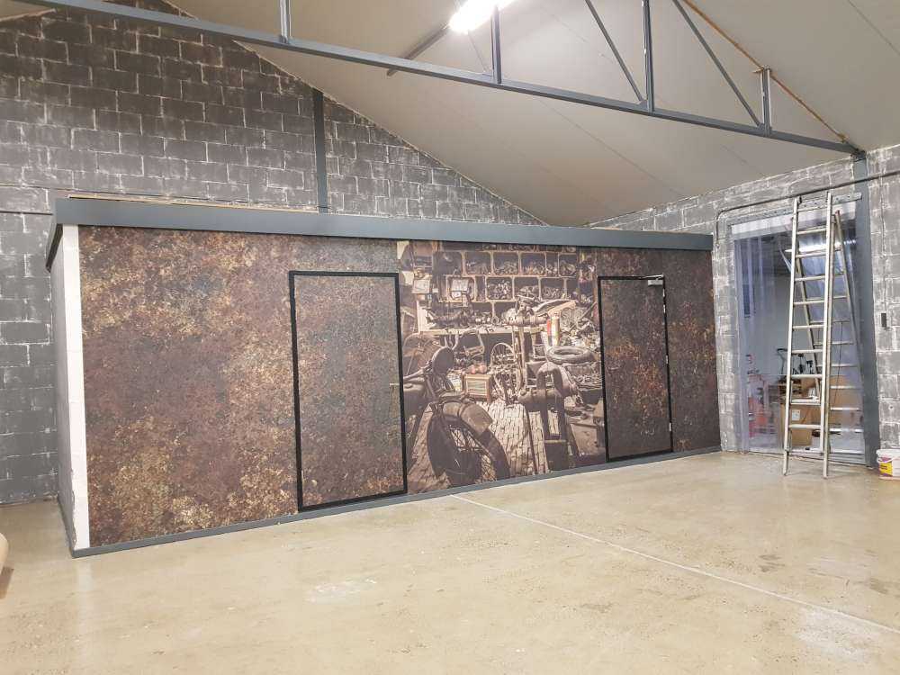 Stary warsztat silnikowy