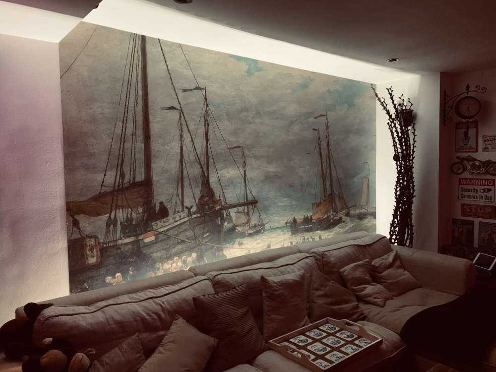 Pinks in the surfing