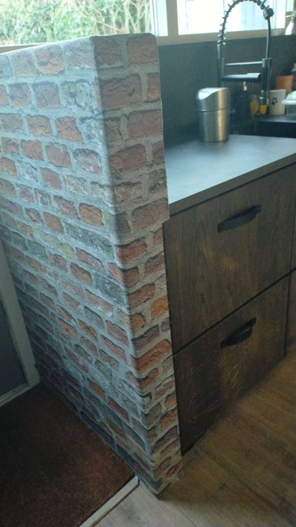 Odrestaurowana ściana