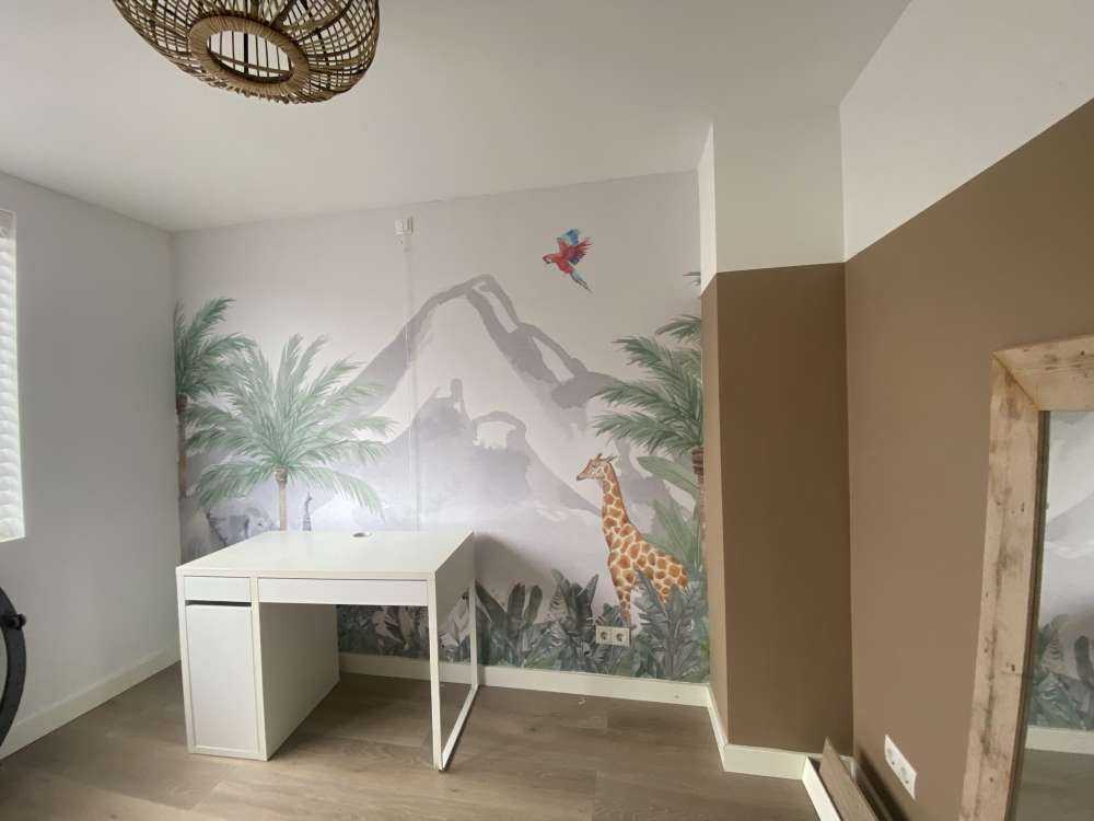 Różne zwierzęta w dżungli