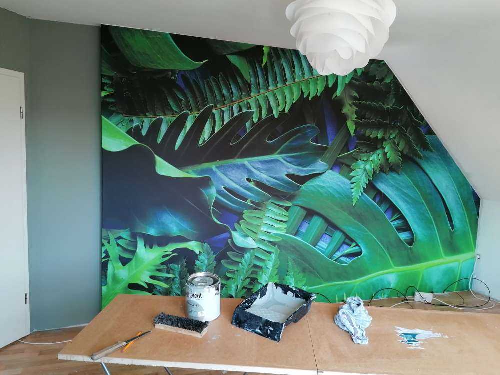 Zielone liście dżungli