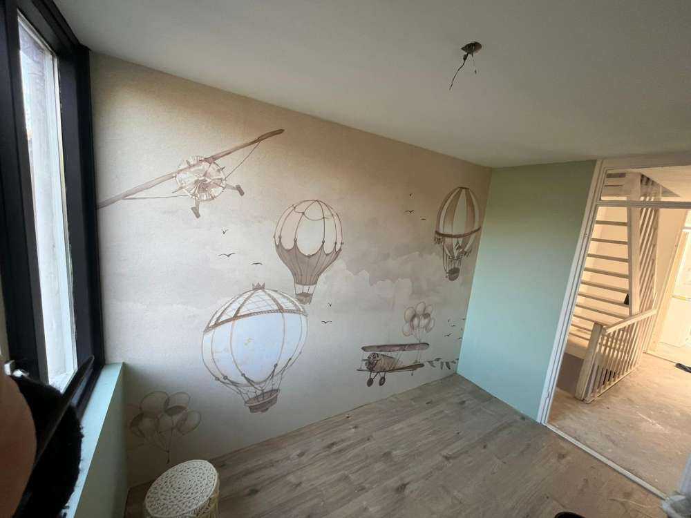 Podniebne balony w kolorze taupe