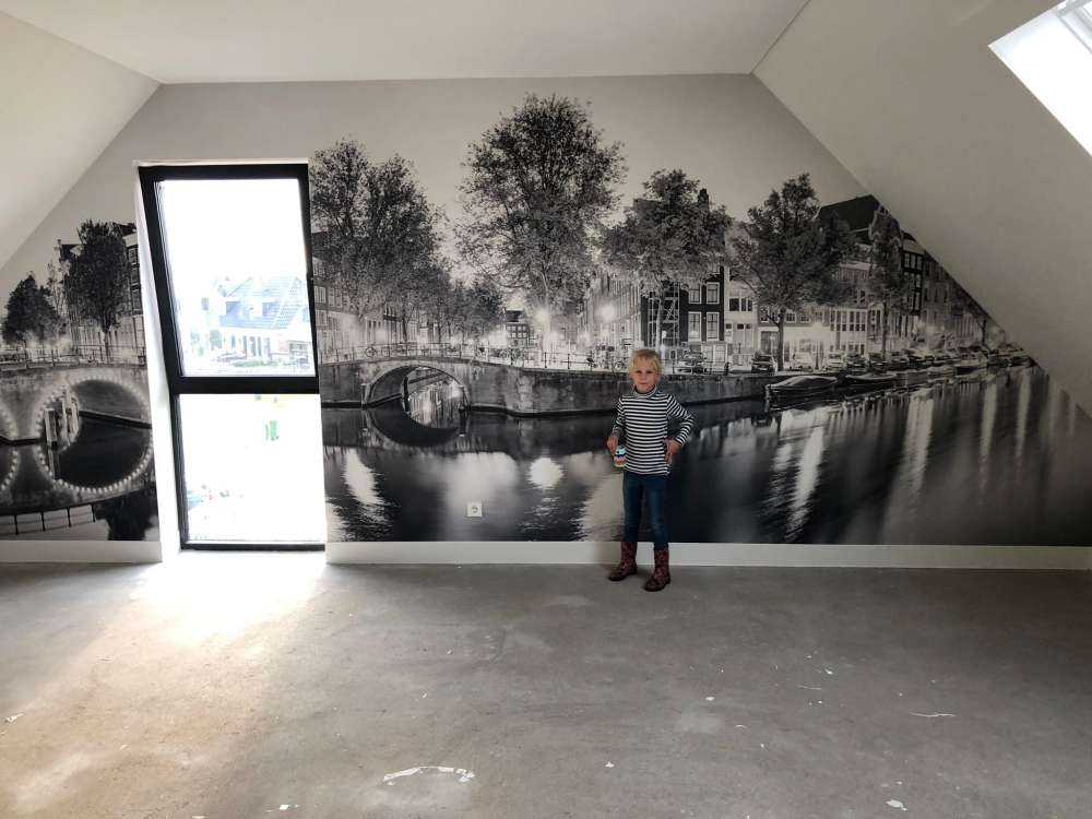 Amsterdam w nocy