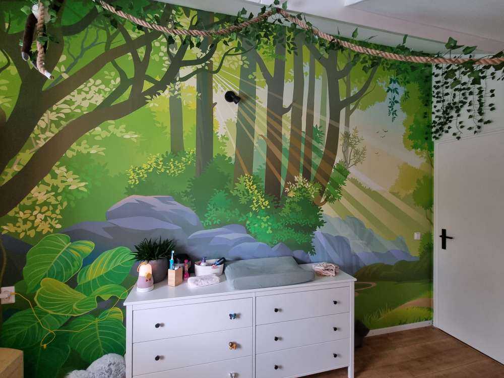 Światło słoneczne w dżungli