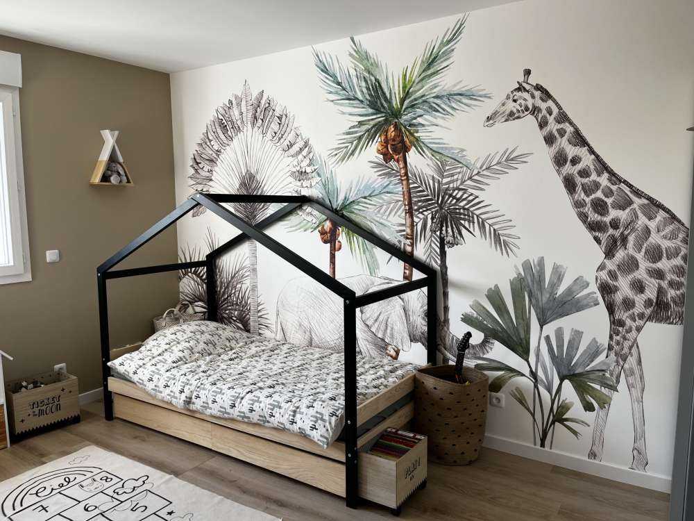 Szkic dzikich zwierząt