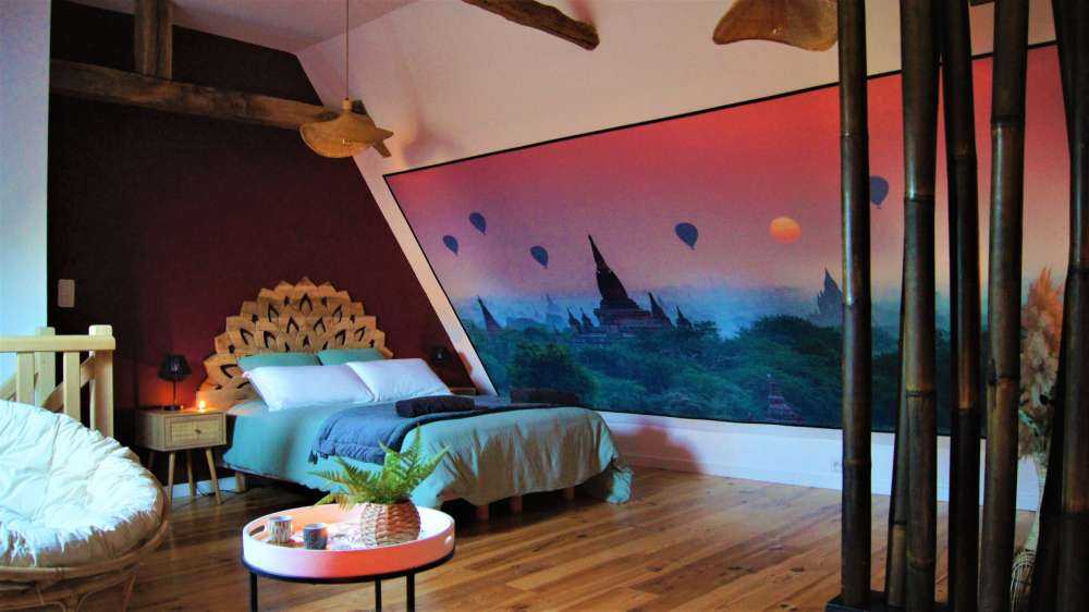 Świątynie i balony na gorące powietrze