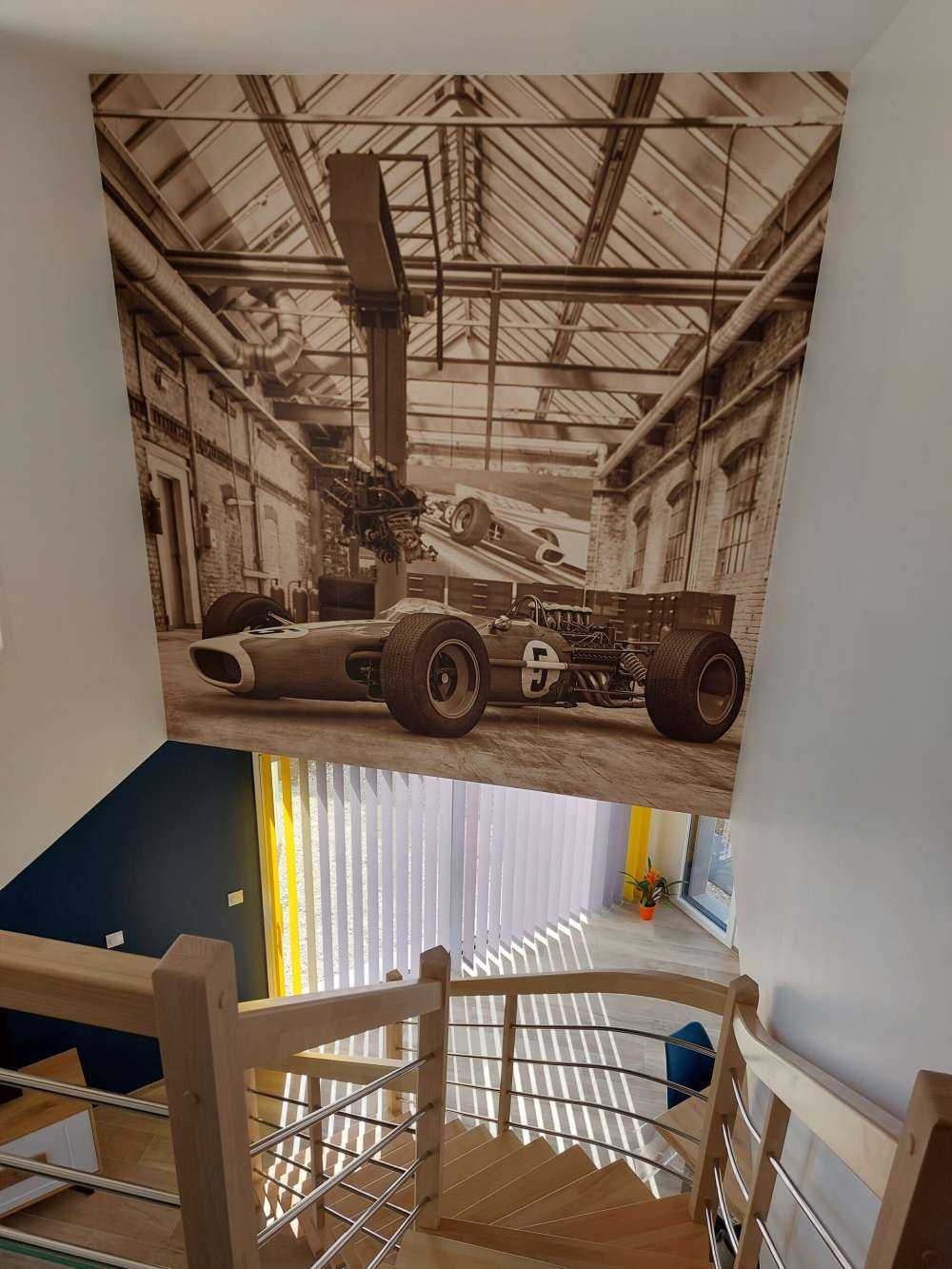 Stary samochód wyścigowy