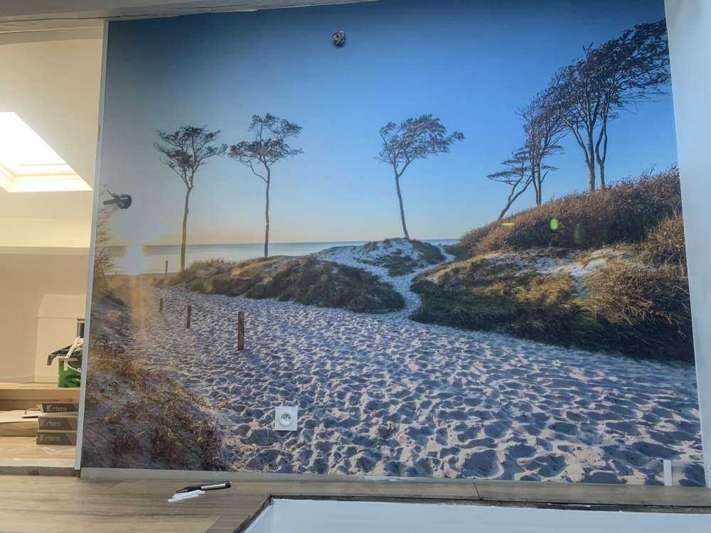 Plaża nad Morzem Bałtyckim