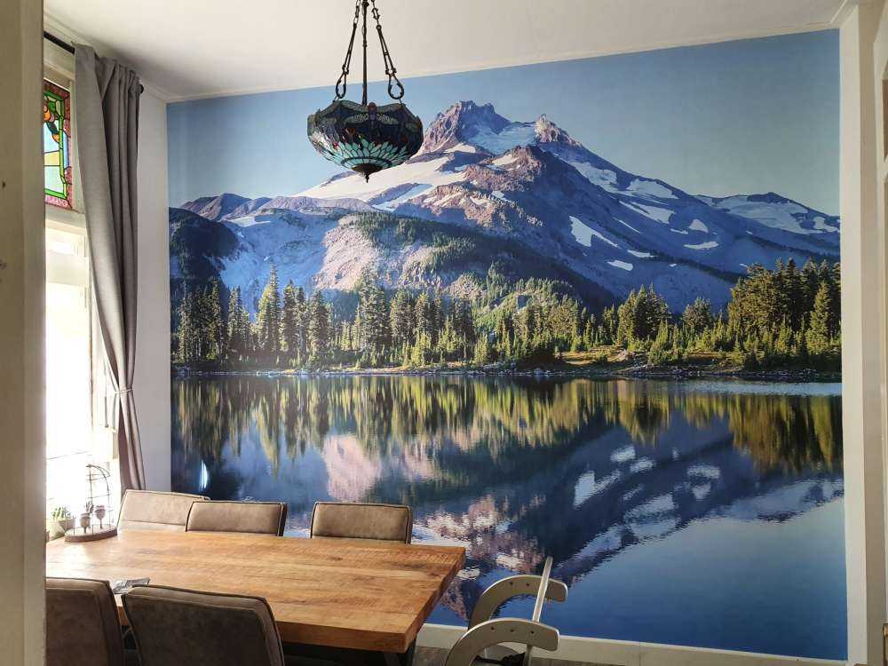 Fototapety góry śniegu