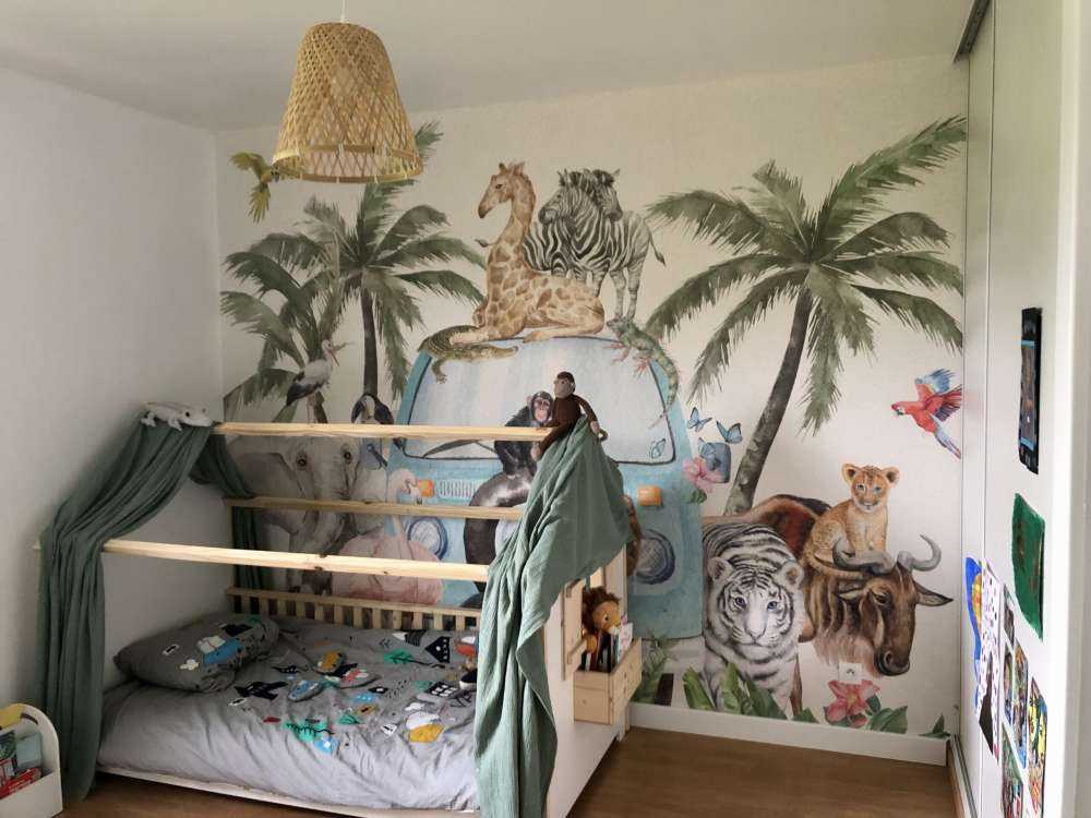 Wesołe zwierzęta tropikalne