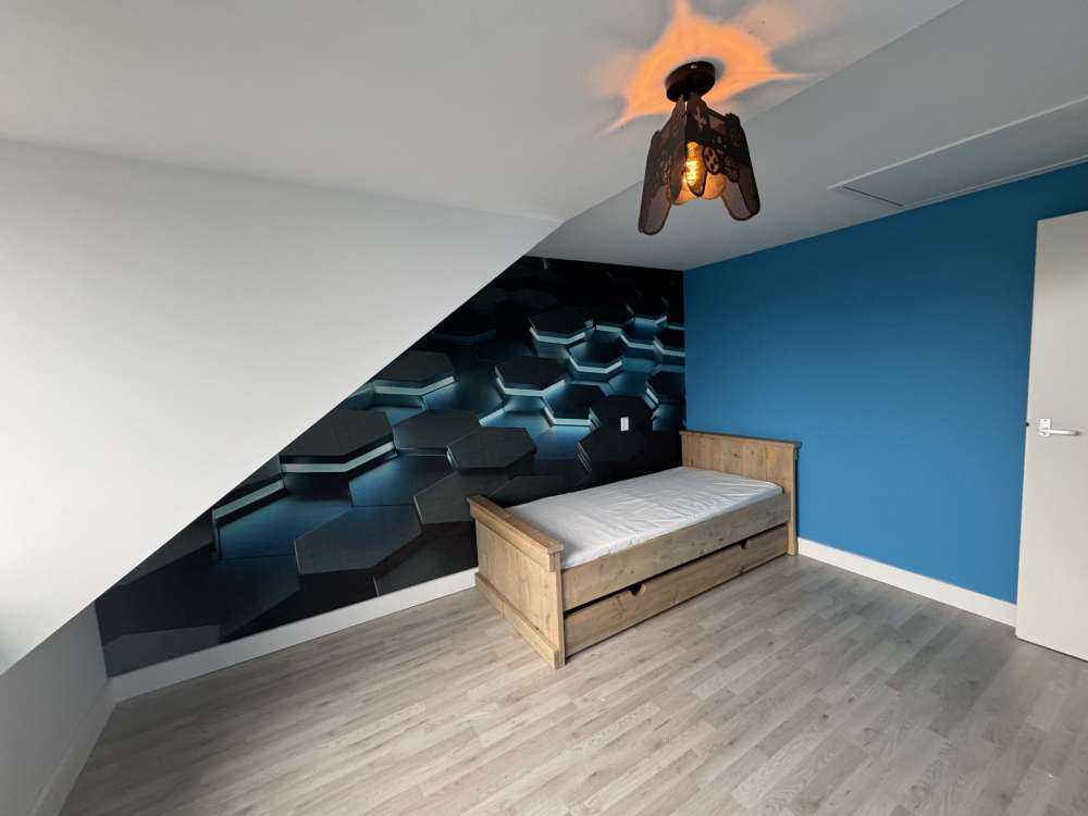 Podświetlane sześciokąty 3D