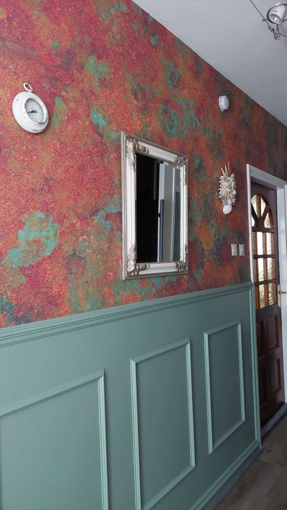 Metal przemysłowy utleniony