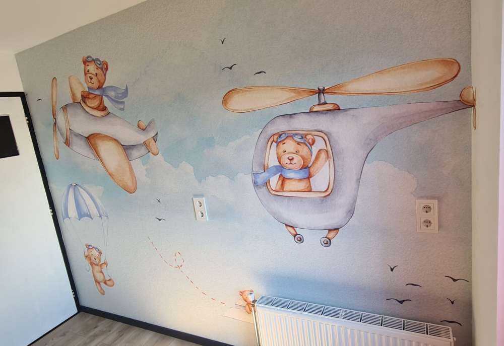 Niedźwiedzie w błękicie nieba