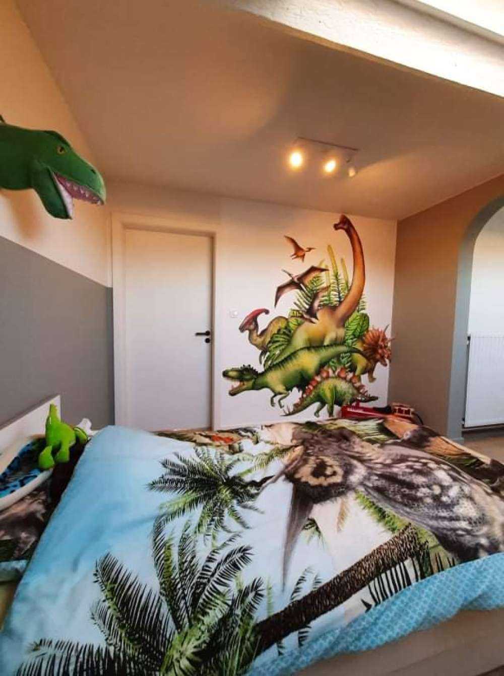 Akwarelowe dinozaury