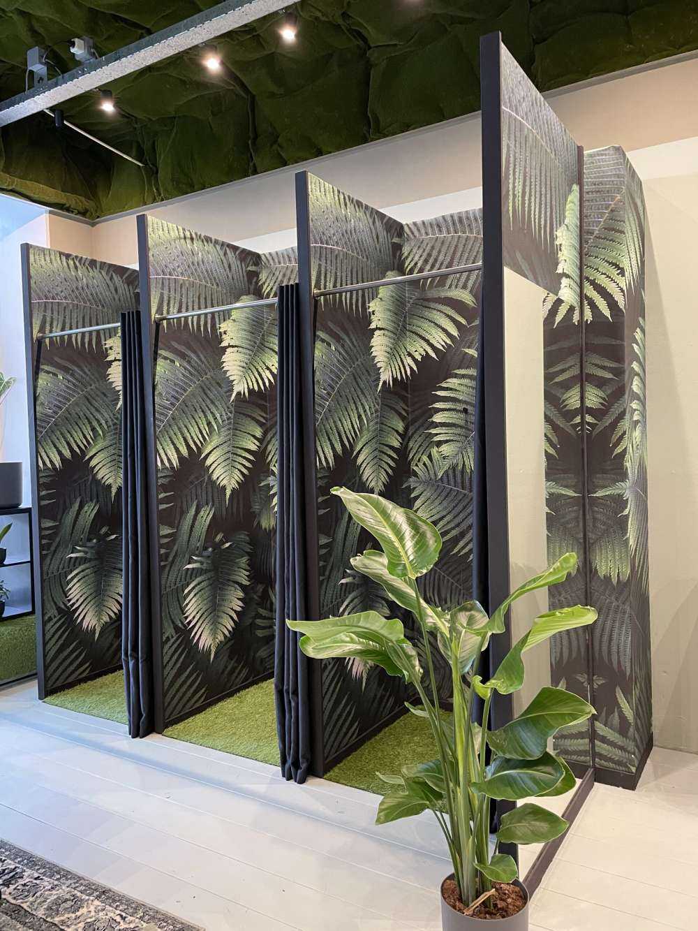 Duże liście palmowe