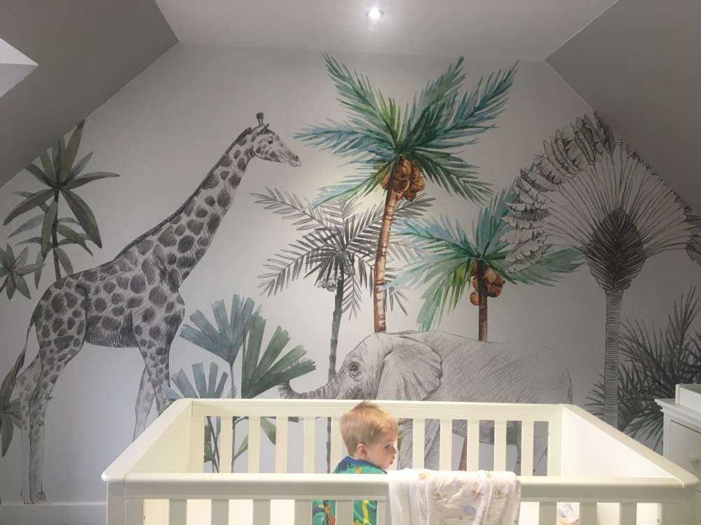 Szkic dzikich zwierząt