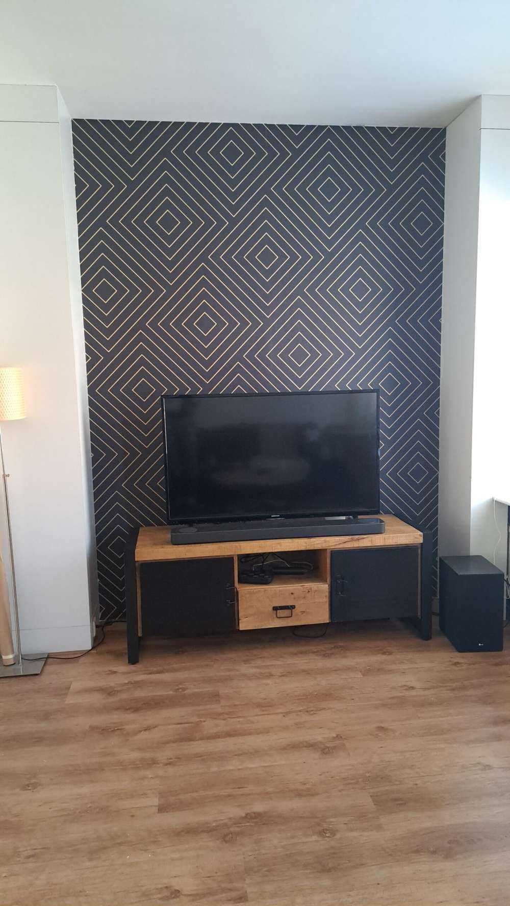 Wzór szewronu, czarny