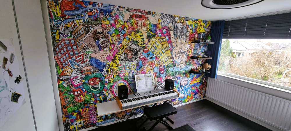 Graffiti gwar i hałas