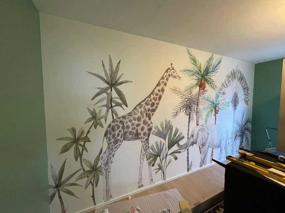 Szkic dzikich zwierząt