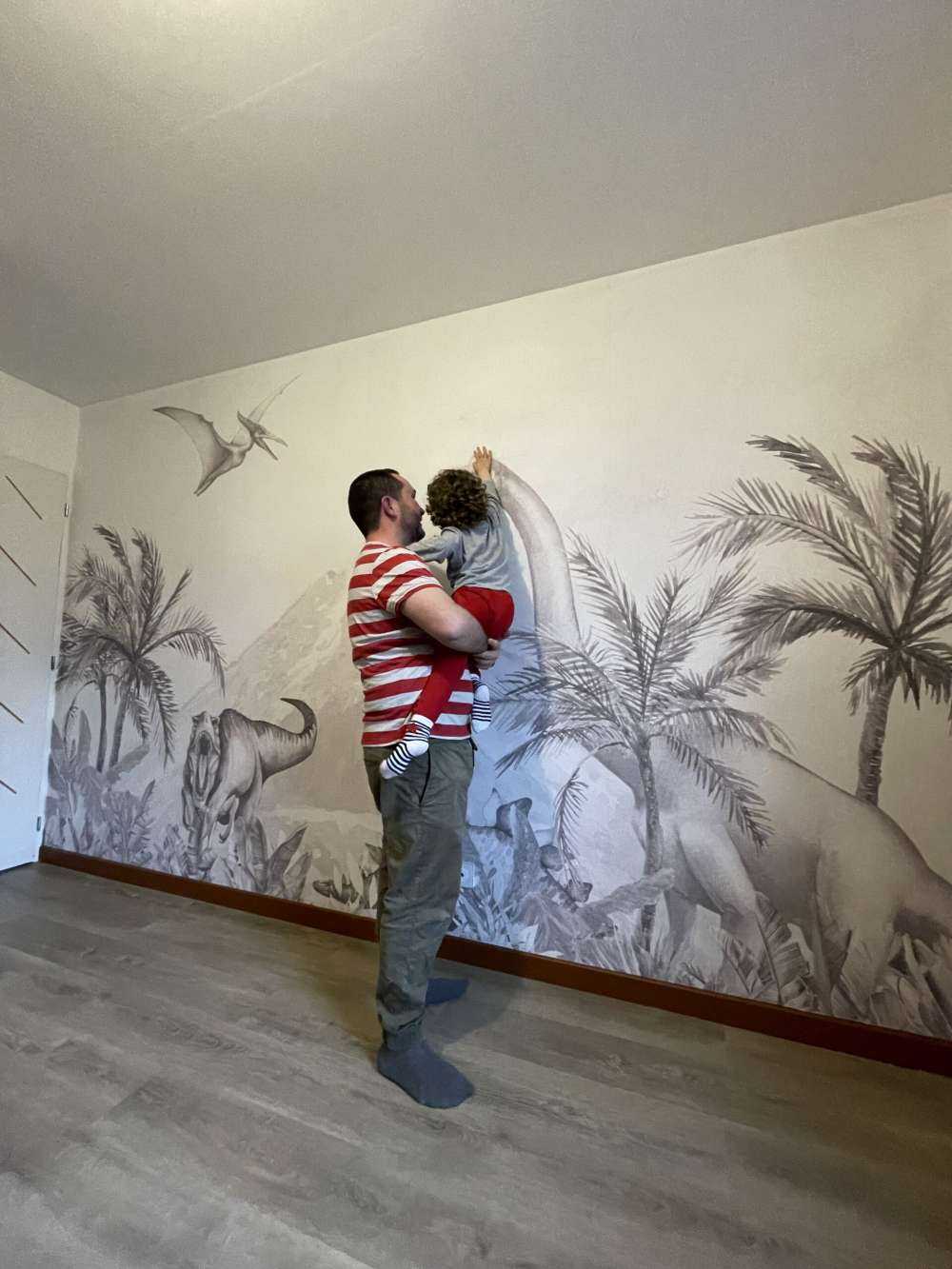 Dinozaury w czerni i bieli