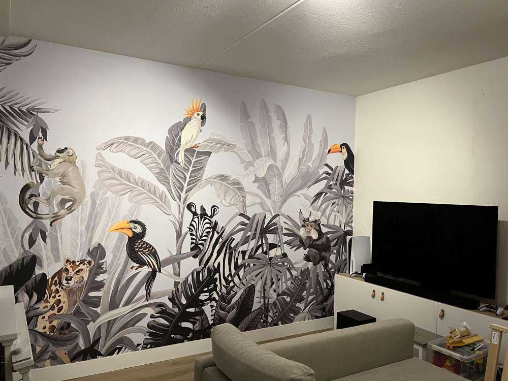 Dżungla pełna zwierząt