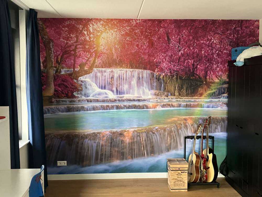 Wodospady w dżungli