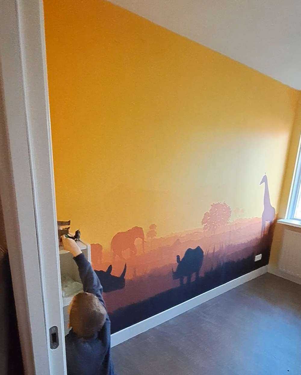 Dzikie zwierzęta na sawannie