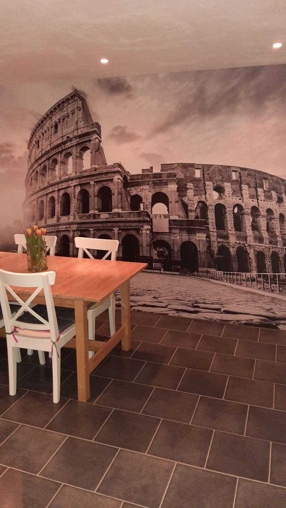 Wschód słońca w Koloseum