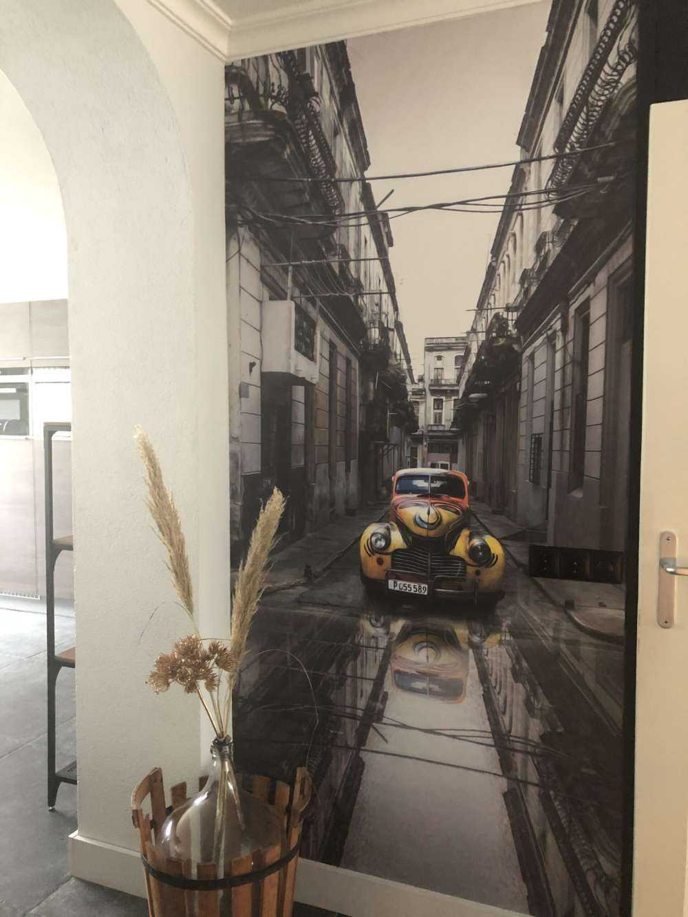 Classic old car in Havana, Cuba