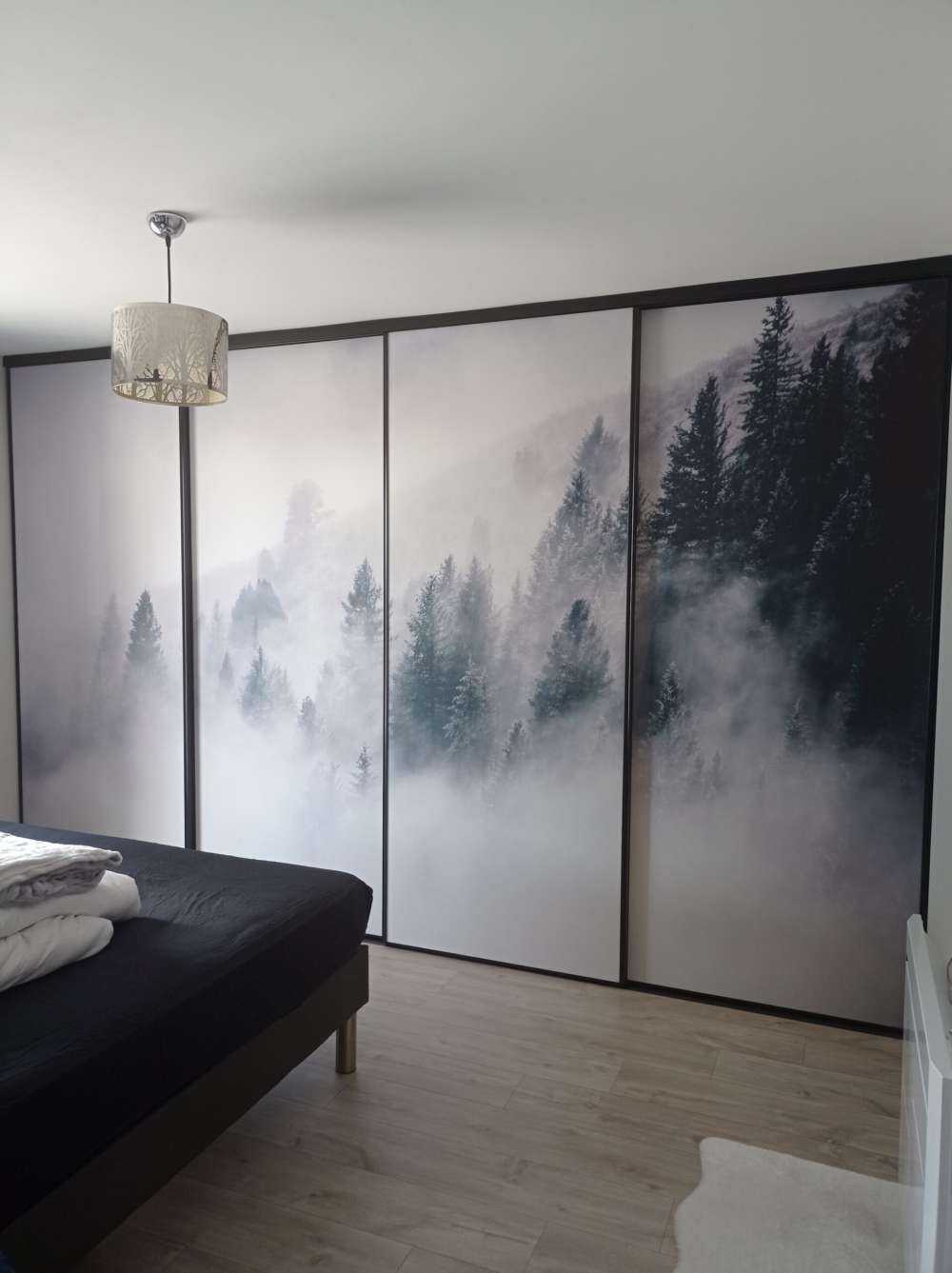 Cortina d'Ampezzo podczas mgły