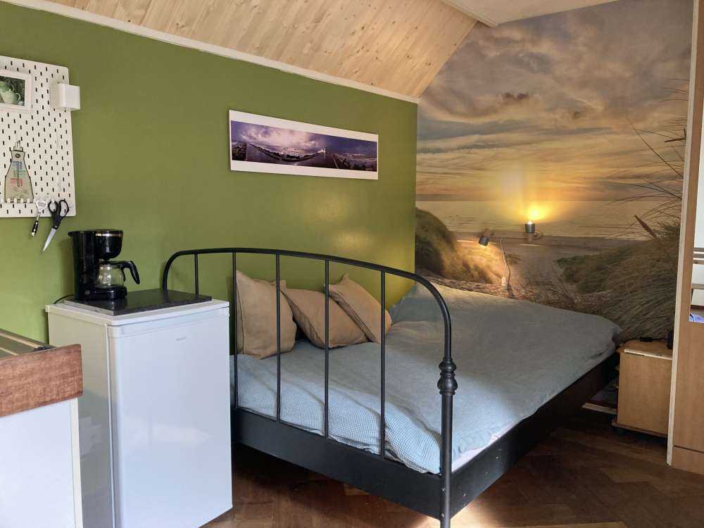 Zachód słońca na plaży wydmowej