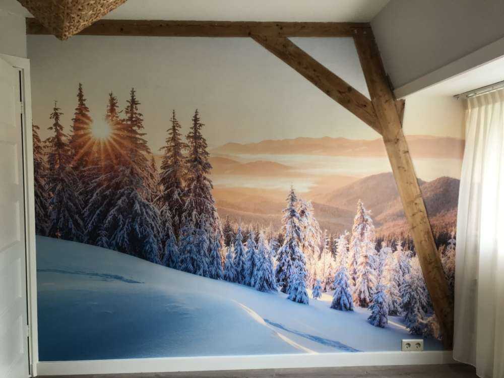 Zimowy poranek w górach