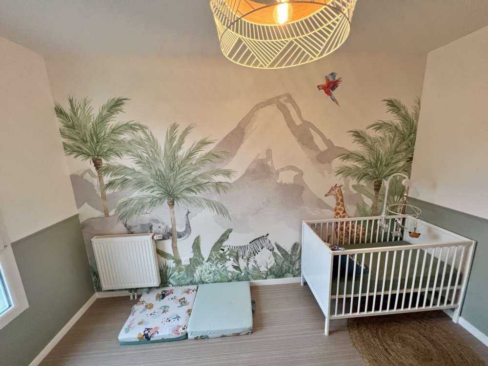 Różne zwierzęta w dżungli