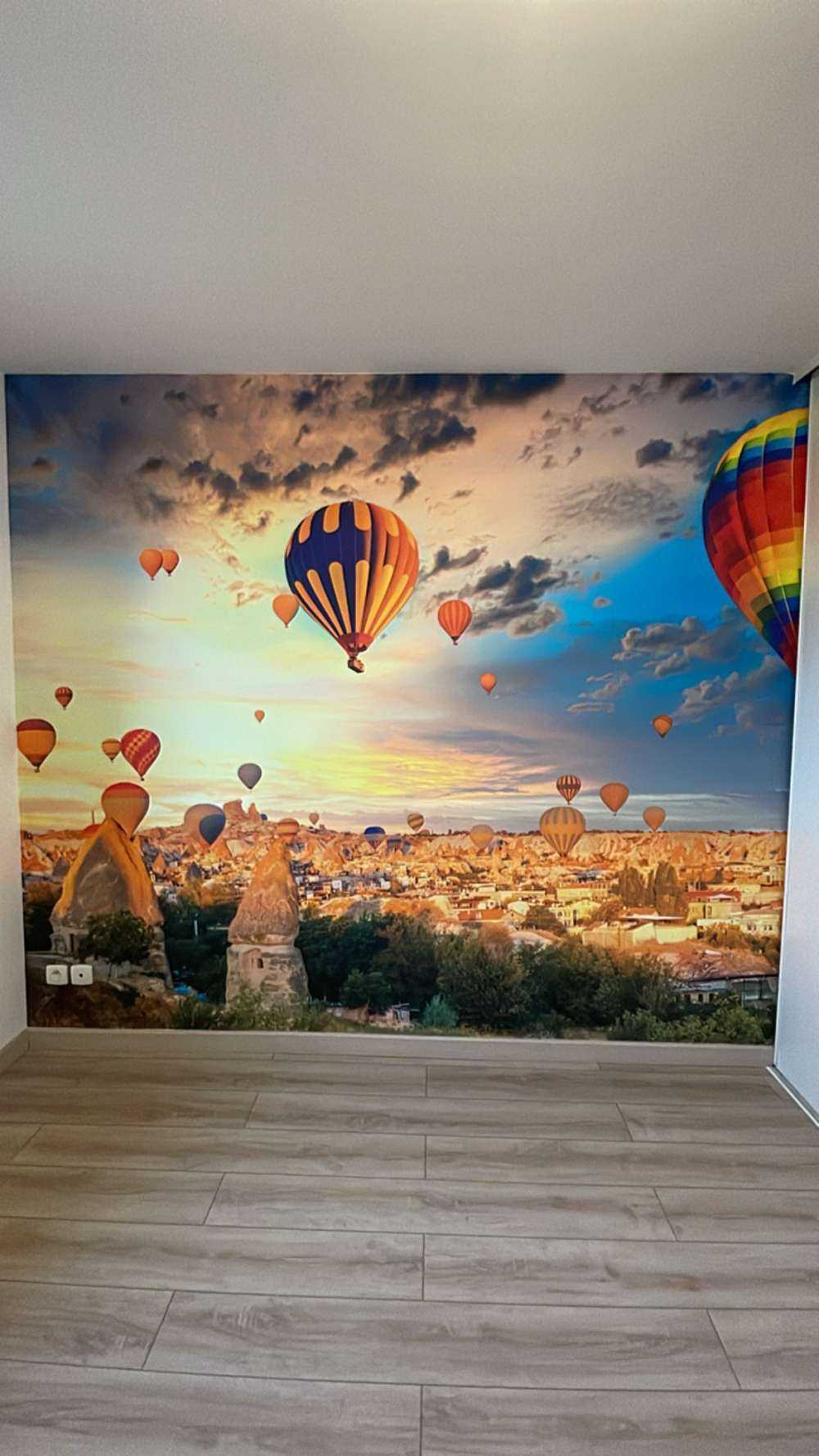 Piękne balony na gorące powietrze