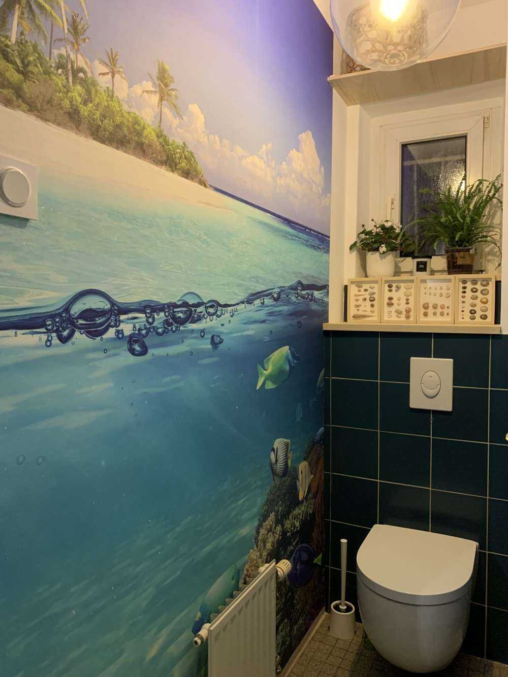 Tropikalna wyspa i rafa koralowa