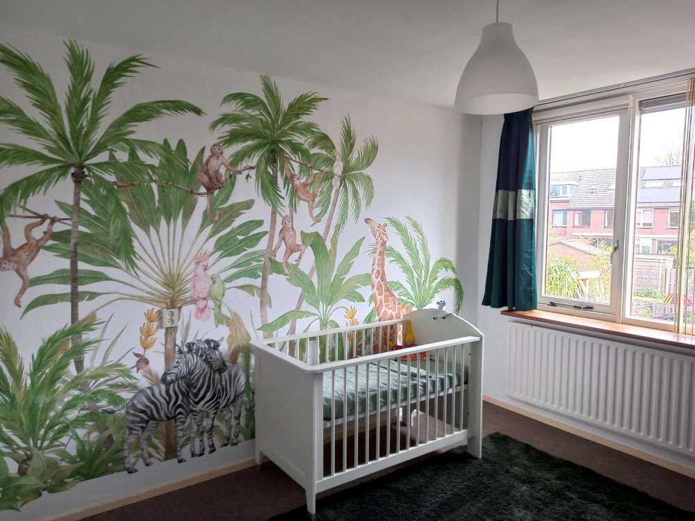 Akwarelowe zwierzęta z dżungli