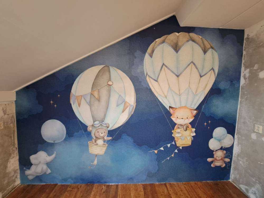 Latające zwierzęta - niebieskie