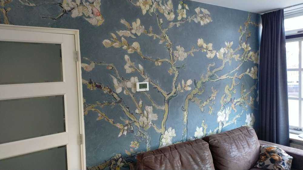 Kwiat migdałowca w rozkwicie