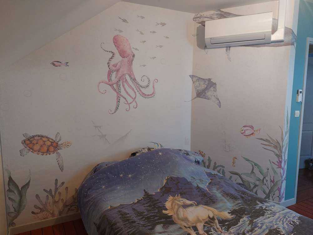 Podwodny świat z akwareli