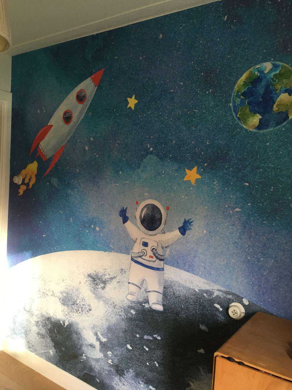 Astronauta na Księżycu
