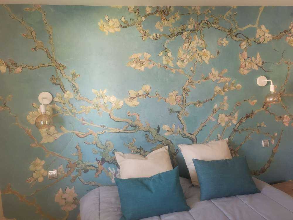 Malowany kwiat migdałowca (Van Gogh)