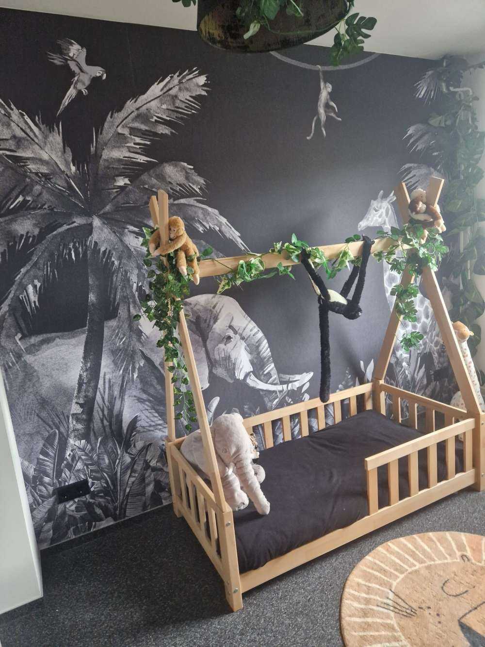 Czarno-białe zwierzęta z dżungli