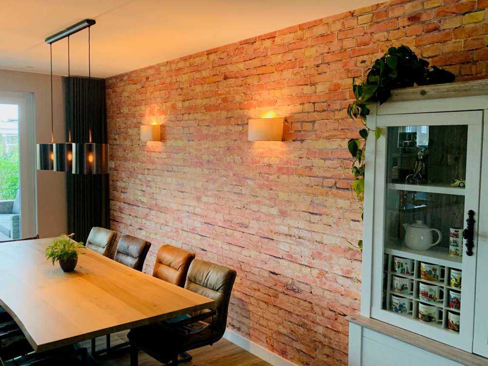 Stara ceglana ściana