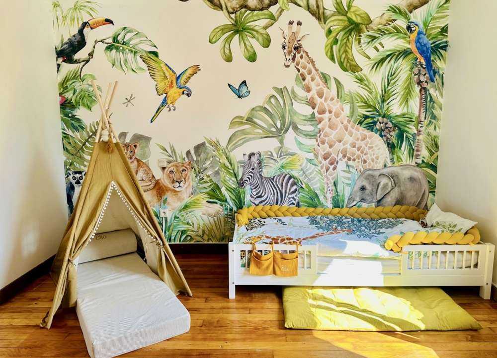 Dzikie zwierzęta w dżungli