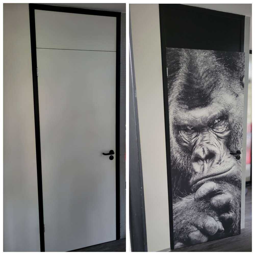 Zbliżone zdjęcie goryla