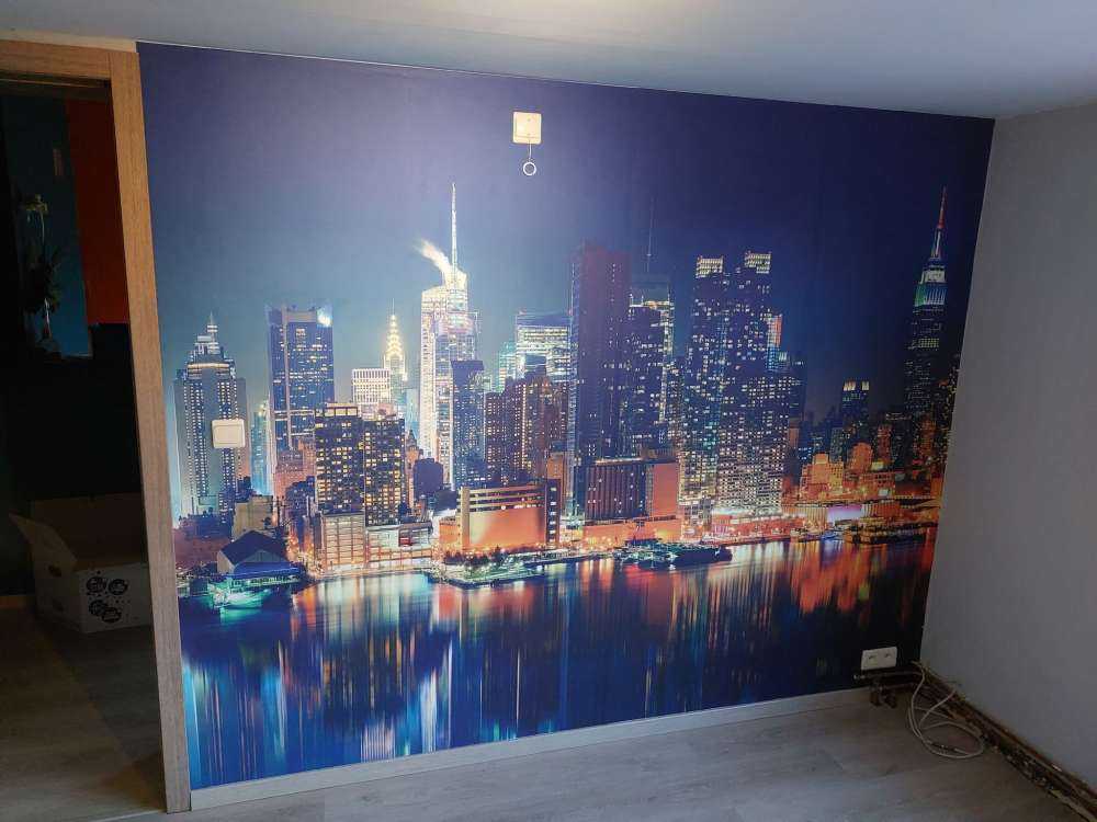 Fototapety Nowego Jorku w nocy