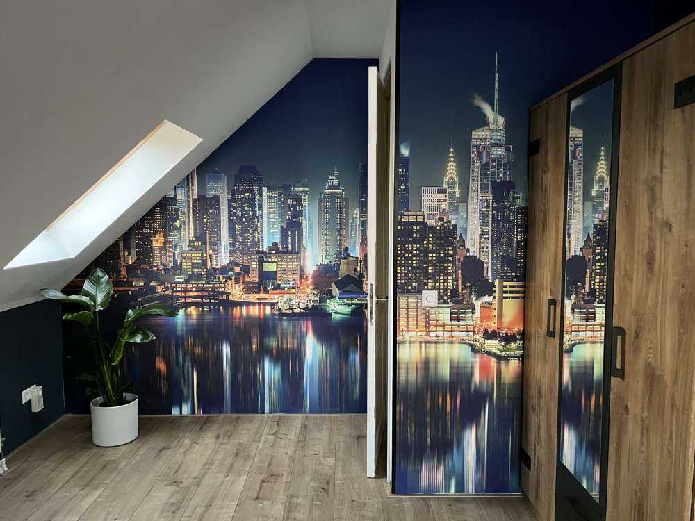 Fototapety Nowego Jorku w nocy