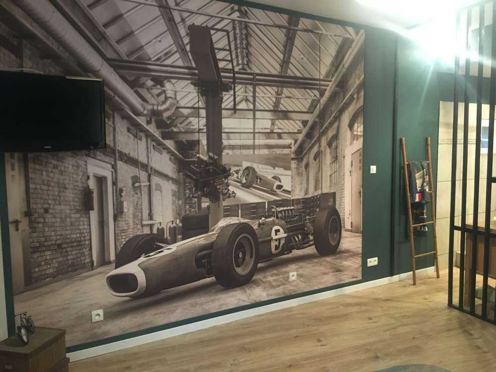 Stary samochód wyścigowy