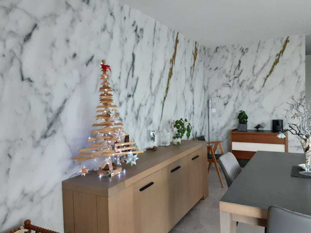 Marmur w kolorze białym i czarnym