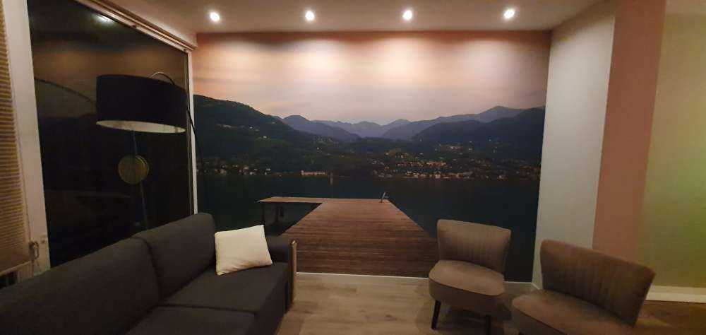 Molo nad jeziorem Garda